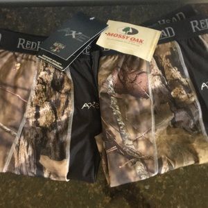 RedHead compression shorts w/Mossy Oak camouflage